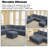 7-piece Modular Sectional Sofa-360894782