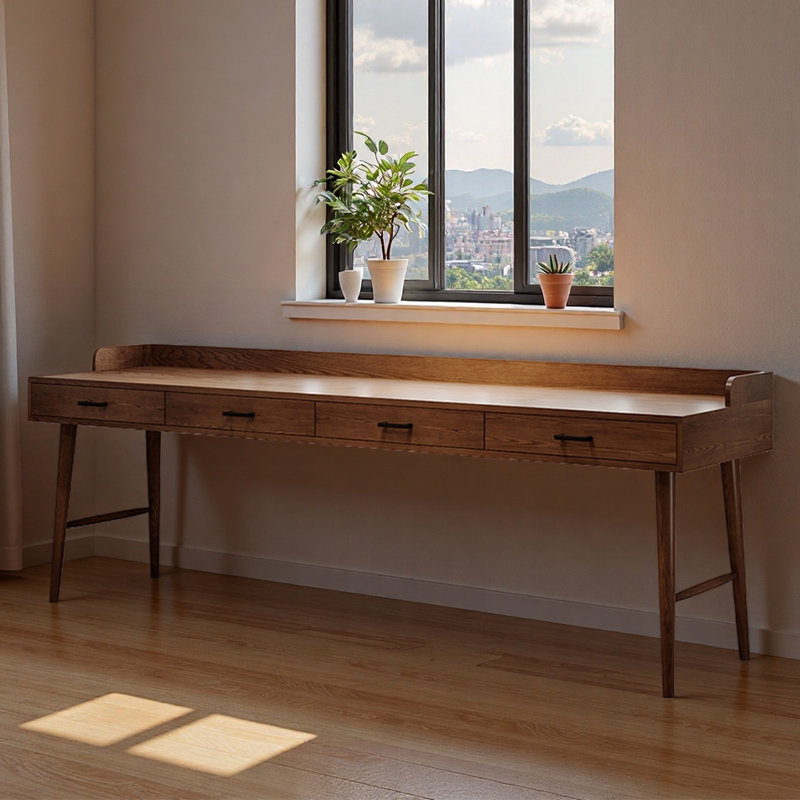 Pieds de rangement en pin massif, H 31,5 po x l 78,74 po x P 23,62 po