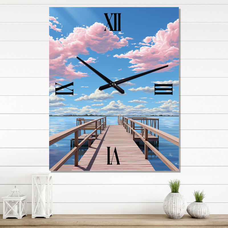 Horloge murale Jerramie, Moyen