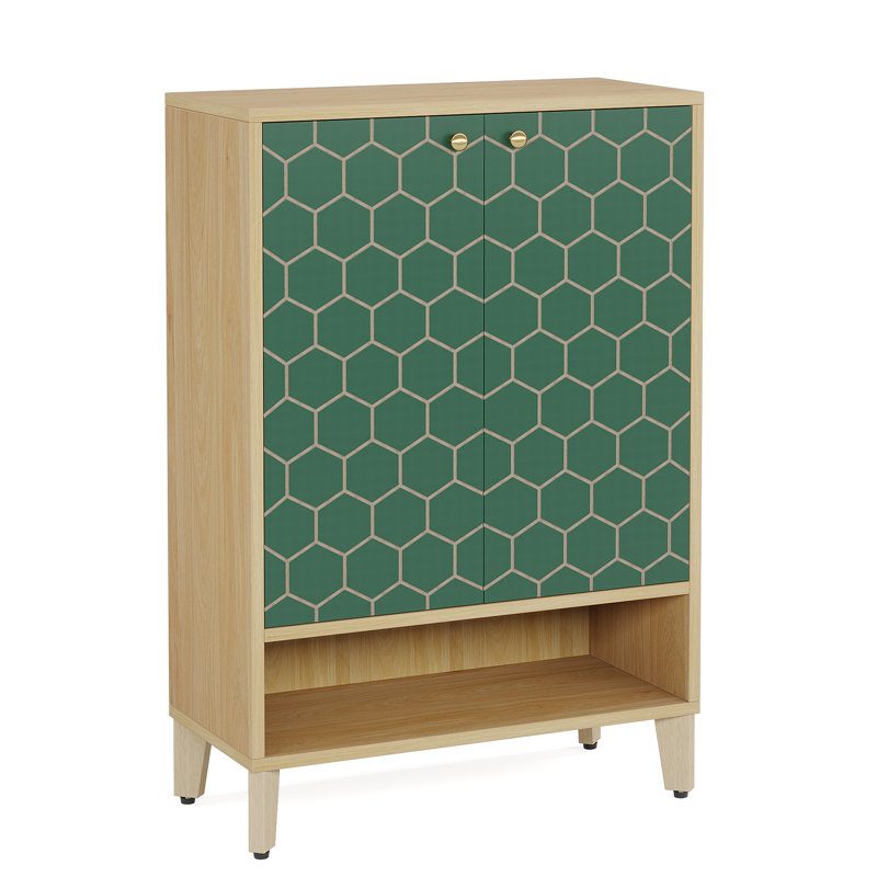 18 Pair Shoe Storage Cabinet