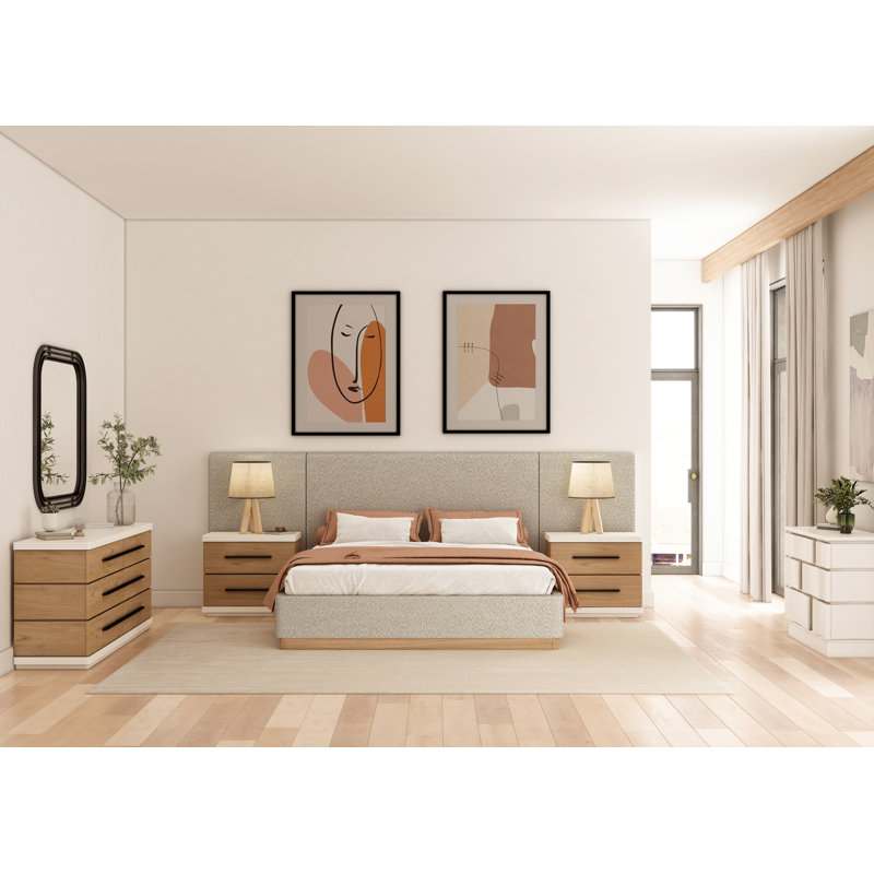 Portico Upholstered Bed, King
