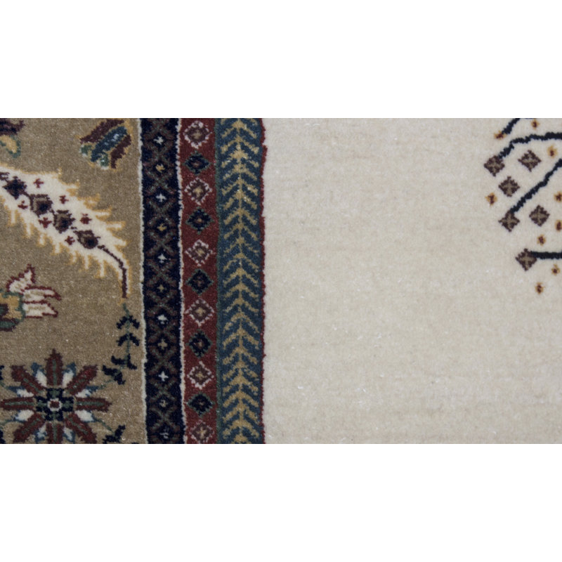 Hand-Knotted High-Quality Camel Area Rug