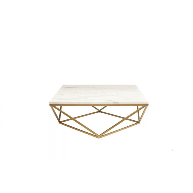 Table basse Garlyn, Or