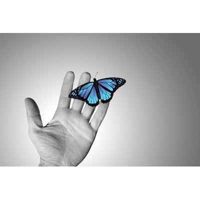 Main avec papillon