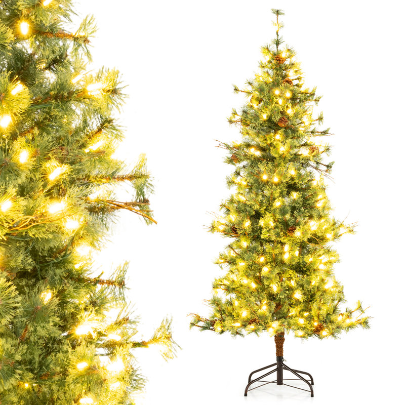 Lighted Artificial Christmas Tree