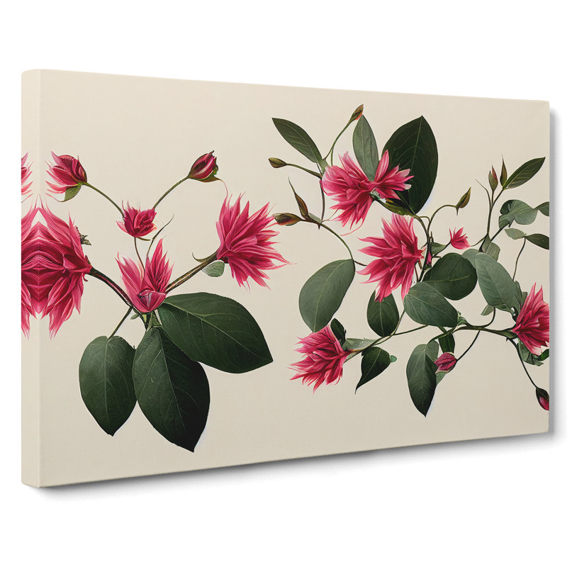 Serene - Wrapped Canvas Graphic Art, 35cm H x 50cm W x 3cm D