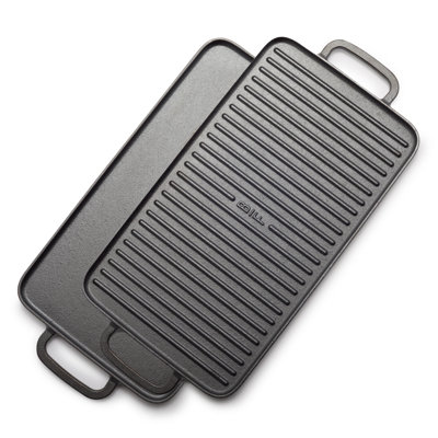 Bobby Flay by GreenPan 11” x 16.5” Reversible Cast Iron Grill Griddle