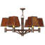 Greenbriar Oak 6 - Light Chandelier