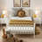 Metal Daybed With Reinforced Slat Support And Sturdy Metal Construction-1725575337-1725575336