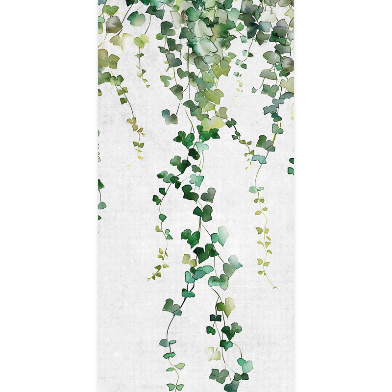 Bordure florale pelez et collez, L 96 po x l 48 po