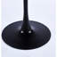 Établi de cuisine noir, plateau avec pieds en métal, stable et pratique, hauteur de 28,51 po, capacité de charge de 220 lb, bureau de salle à manger d'une largeur de 31,06 po, noir mat, structure, instructions d'assemblage faciles