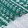 Waterproof Christmas Tablecloth – Durable mark Resistant Table Cover – Reindeer & Snowflake Print, Green, Easy Care – Ideal for Holiday Dining & Parties – 52"x52" Square – Green background (Germany)