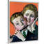 Garçon, musicien, art mural sur toile-1093894174-1093894175