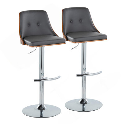 Tabouret de bar réglable Mid-Century Gianna