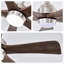 Ventilateur de plafond en bois massif 42 "avec lumière-184632912-184632914-184632918