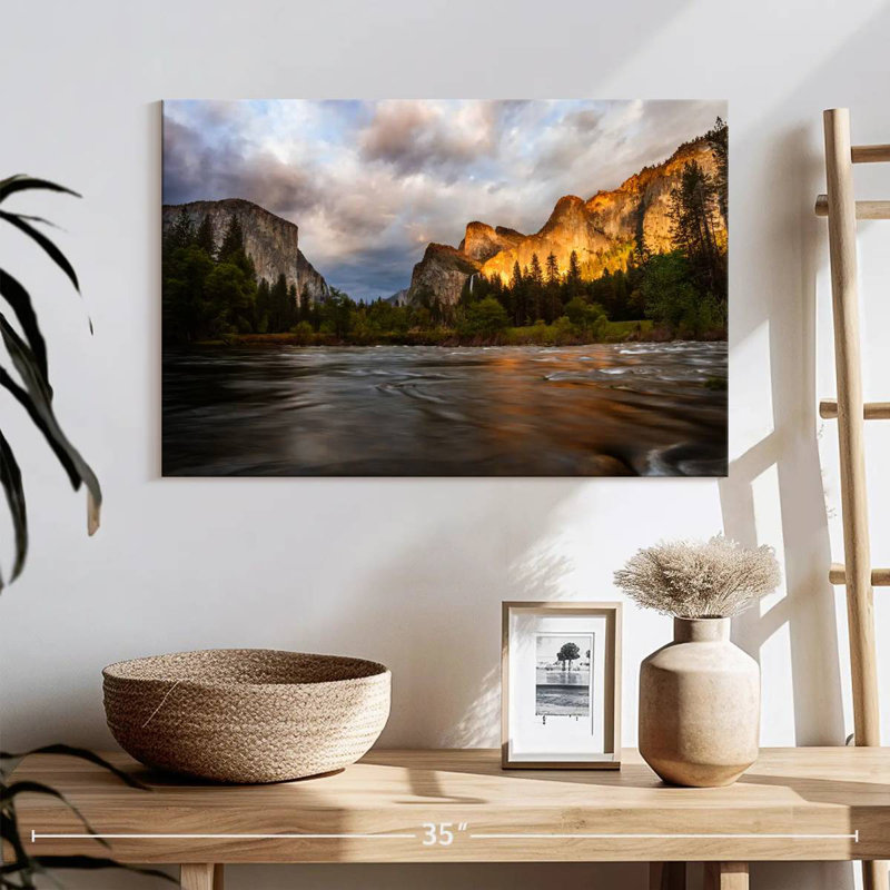Alvord Yosemite, rivière calme, H 16 po x l 24 po