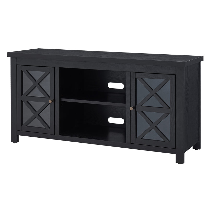 Thom Unfinished TV Stand for TVs up to 55", Black