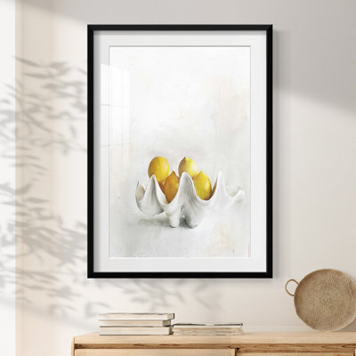 Lemons -Framed Print