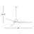 54" Java 3-Blade Outdoor LED Propeller Ceiling Fan with Remote Control and Light Kit Included-17531807