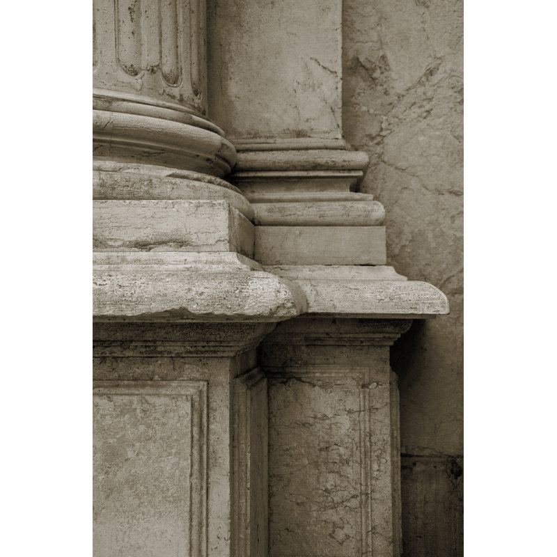 Architecture Detail in Sepia IV by Laura DeNardo - Photograph, 76cm H x 51cm W, Wrapped Canvas