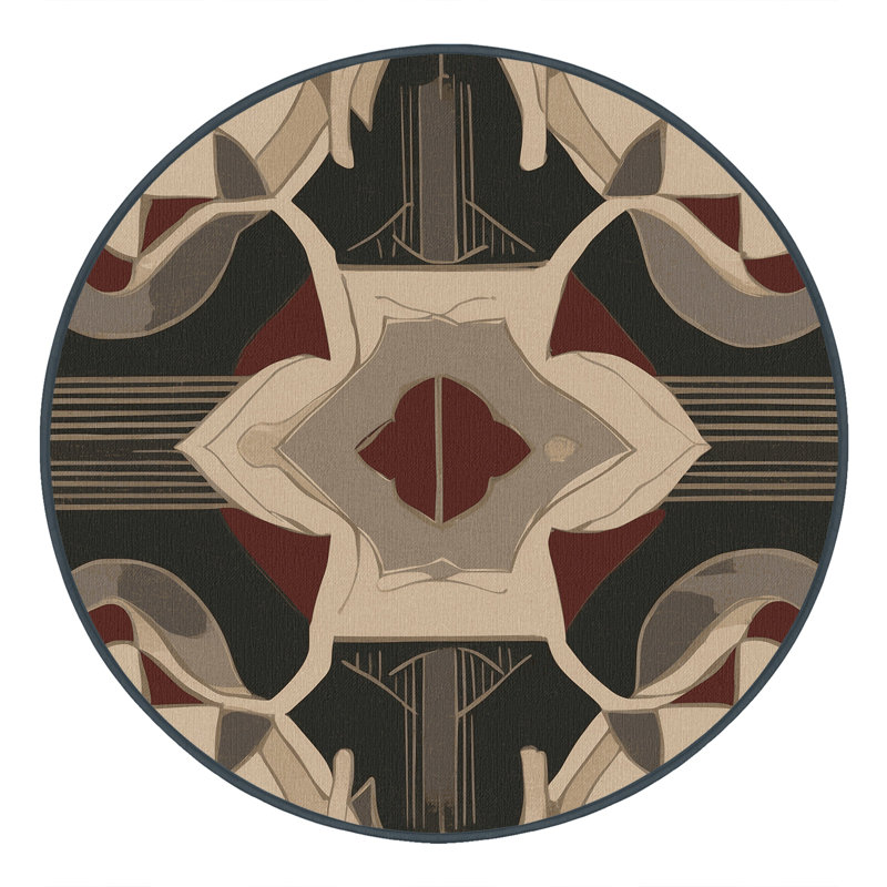 Legacy Labyrinth Rug, Round 6'