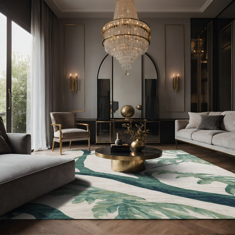 Tapis gris soyeux et moelleux, Tapis de couloir 2 pi x 5 pi