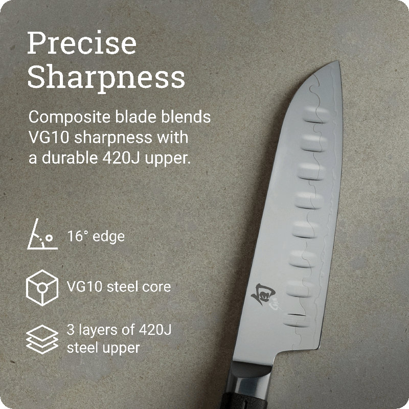 Sora 5.5'' L Santoku Knife
