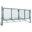 Grille murale de porte de clôture en filet vidaXL 118,1 x 29,5 po-85766897