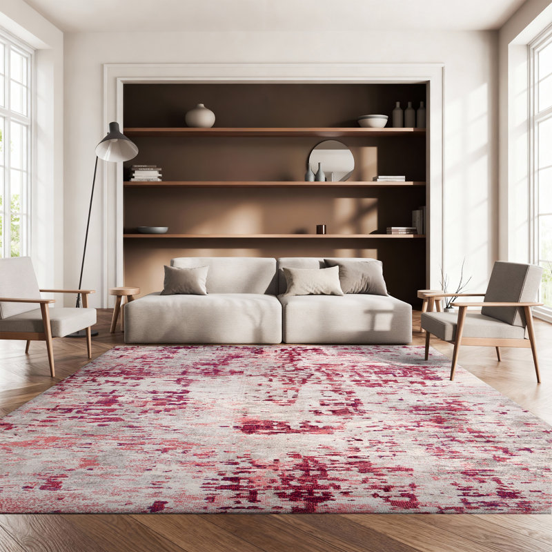 Tapis Madison Performance Abstract, Rectangle 8 pi x 10 pi