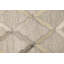 Tapis argenté en cuir 5X8