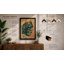 Monstera Leaf In Gold Botanical - Print-720664907-720664904