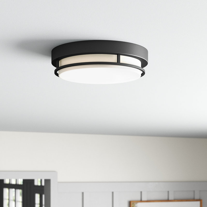 Plafonnier encastré 1 lumière DEL, 14" Wide