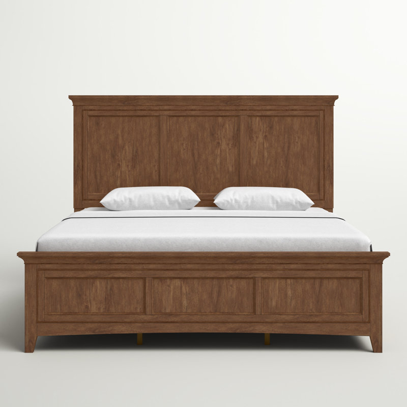 Melfa Platform Bed, Queen, Oak