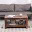 Wiegand Four Leg Coffee Table with Storage