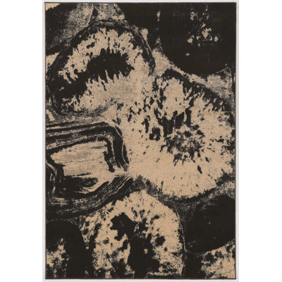 Tapis beige / noir Arendtsville
