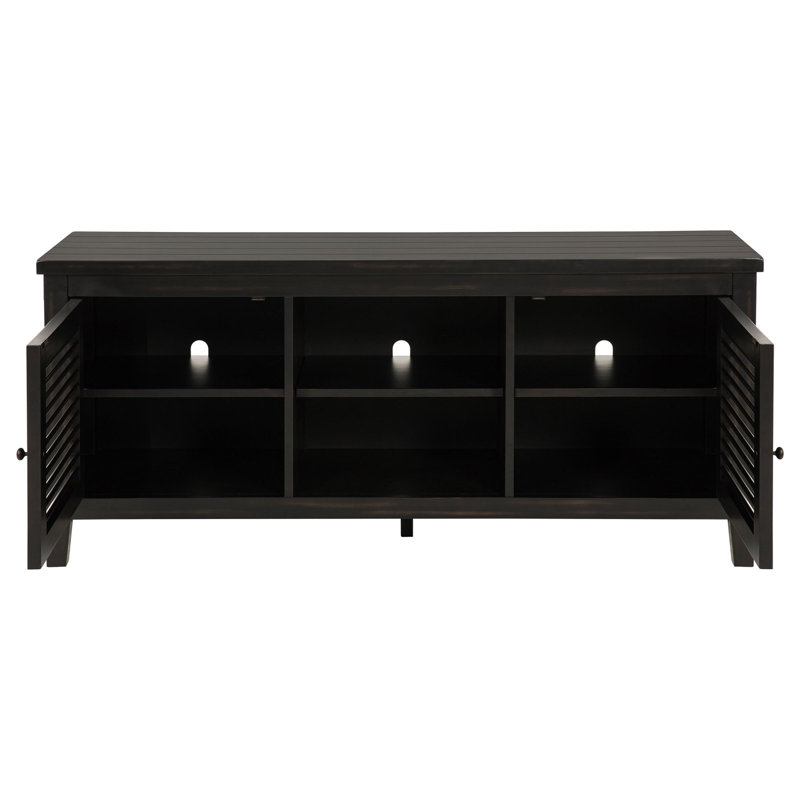 Sutter Distressed Java 2-Door TV Stand