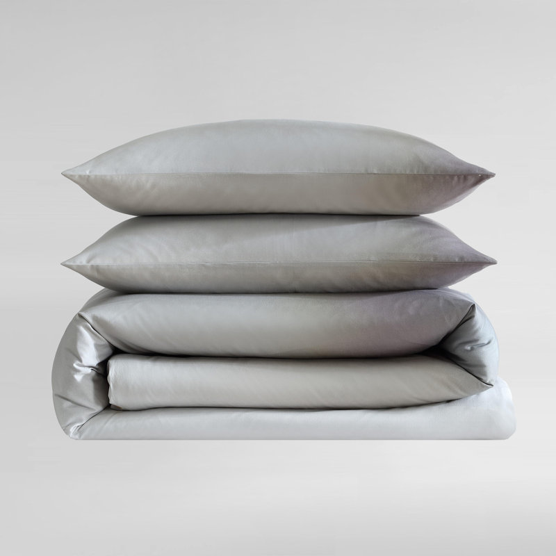 Atmosphere 100% Cotton Standard Duvet Cover Set, Queen Duvet Cover + 2 Standard Pillowcases