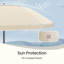 180cm Tilt Beach Parasol-2026877841