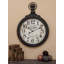 Très grande horloge murale en bois Mogul