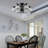 Indars 6 - Light Glass Semi Flush Mount Ceiling Light 
