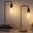 Cenhelm Wood Arched Lamp