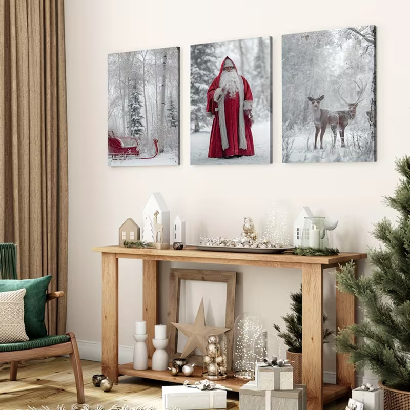 3 Piece Wrapped Canvas Print