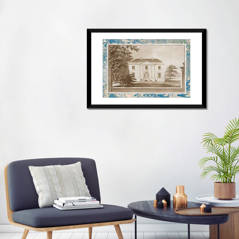 «Sepia Estates VI» par Vision Studio - Estampe numérique sur toile tendue avec châssis, H 18 po x l 26 po x P 1,5 po