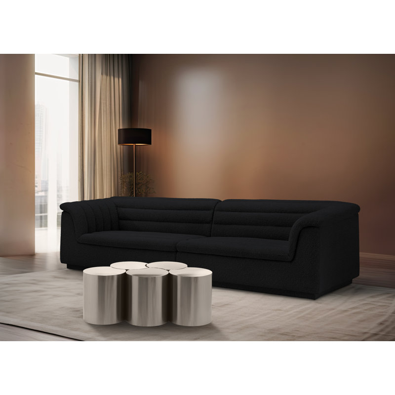 Ensemble de 5 tables de groupage Hylie, Argent