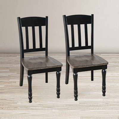 Karley 18'' H Solid Wood Side Chair