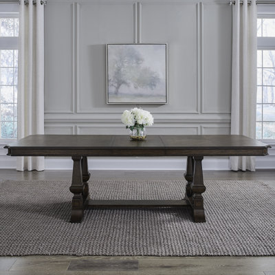 Dillmon Trestle Dining Table Set
