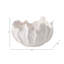  Bol décoratif en grès porcelaine sculpté de forme organique pour le bureau à domicile, la chambre à coucher, le salon, le style moderne, le décor glamour, l'accessoire de centre de table, l'ivoire et le brun clair de 9 po