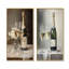Legacys Lure Champagne and Glass - Champagne, ensemble de 2 reproductions d'art mural-22793976-22793983