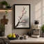 Moonlit Cherry Blossom Japandi - Wrapped Canvas-1352642435-1352642452