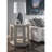 Signature Designs Zeitgeist Linen Hexagonal End Table